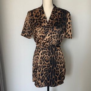 Leopard romper